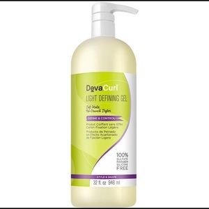Deva curl 32 oz light defining gel
